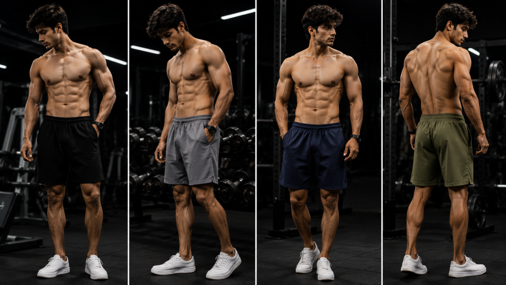 breathable gym shorts for men India